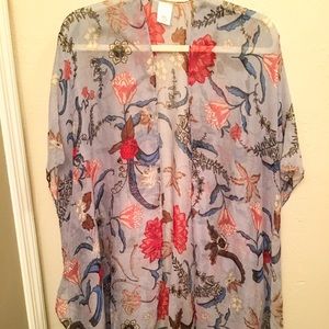Boho Botanical Kimono